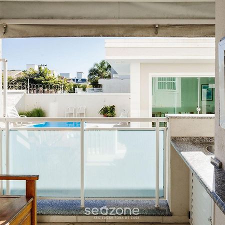 Belo Apto C/ Piscina Em Jurere 800M Do Mar Chr101 Leilighet Florianópolis Eksteriør bilde